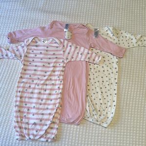 Gerber baby sleeping gown open bottom